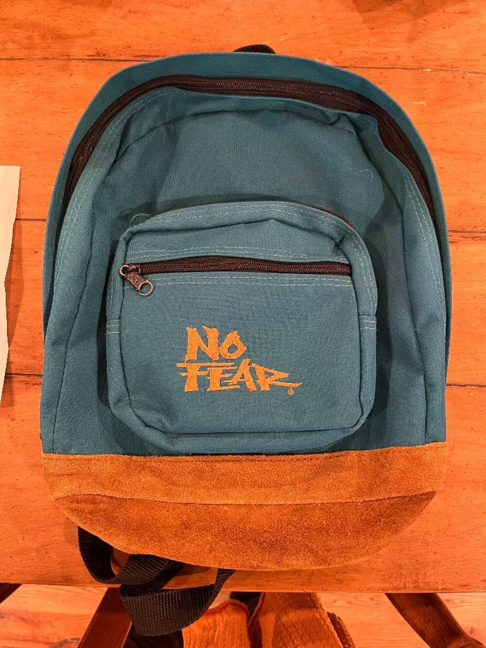 Vintage 1990s No Fear Mini Backpack